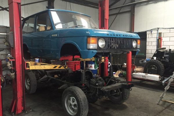 Landrover Chassis off restoration in York